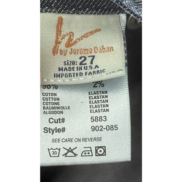 Citizens Of Humanity Size 27 Dark Wash Bermuda Jean Shorts Modest Denim Travel - Picture 5 of 6